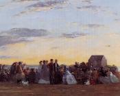 尤金 布丹 : Beach Scene